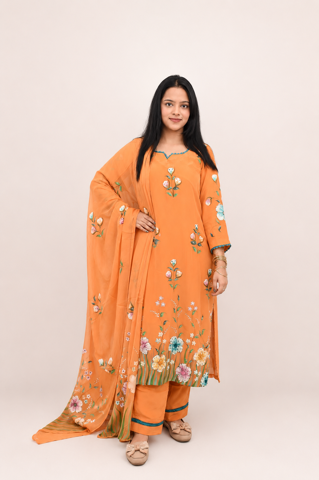 The Cosmos Meadow | कस्मॉस का मैदान – 3-पीस सूट सेट