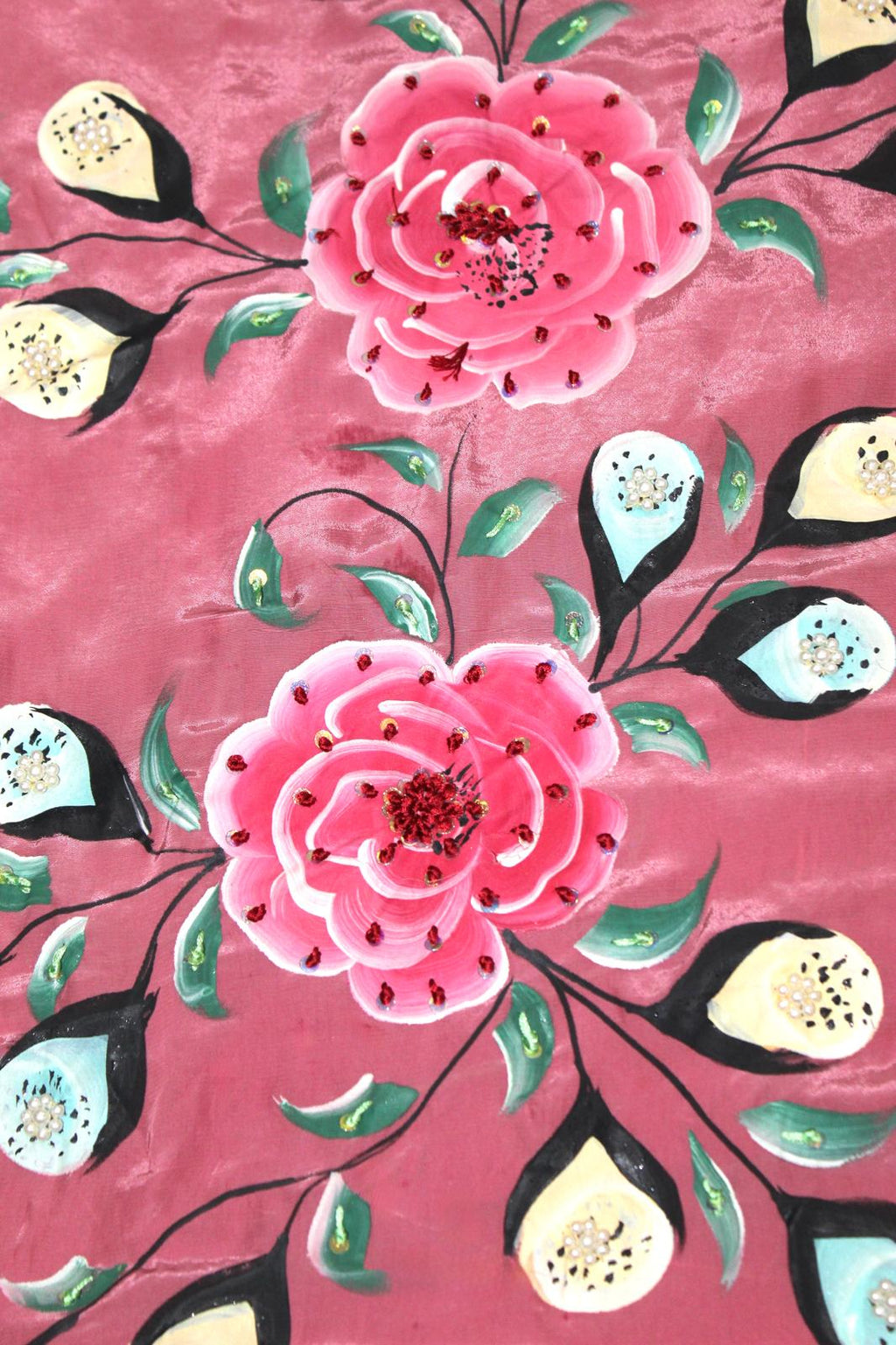 The Blooming Rose | खिला हुआ गुलाब – 3-पीस सूट सेट