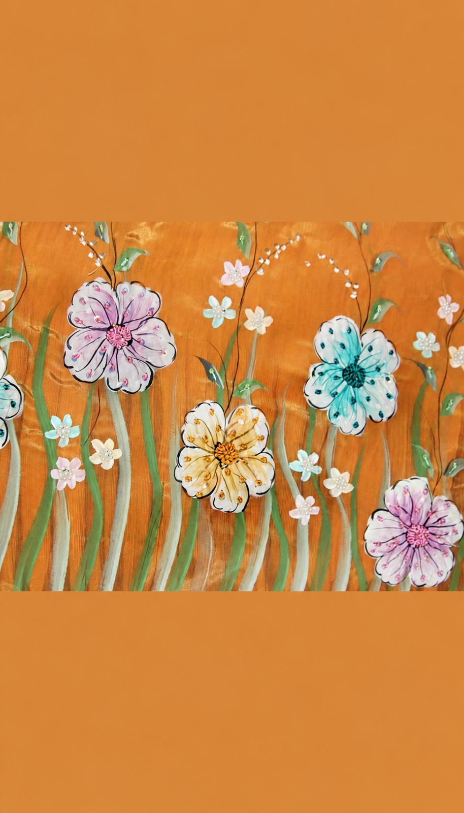 The Cosmos Meadow | कस्मॉस का मैदान – 3-पीस सूट सेट